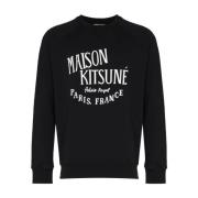 Sweatshirt Maison Kitsuné , Black , Heren