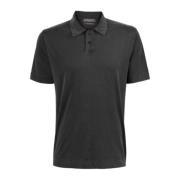 Polo Shirt Daniele Fiesoli , Black , Heren