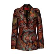 Seventies Twist Blazer La DoubleJ , Multicolor , Dames