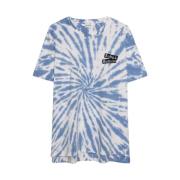 Tobias Dalmatia Tie Dye Katoenen T-shirt Zadig & Voltaire , Blue , Her...