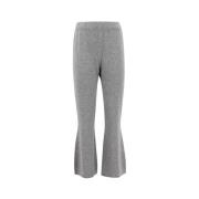 Wide Trousers Fabiana Filippi , Gray , Dames