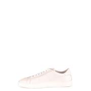 Verhoog je sneaker game met leren sneakers Santoni , White , Heren