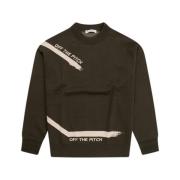 Off The Pitch Direction Jacquard Sweater Heren Groen Off The Pitch , G...