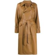 Belted Coats S.w.o.r.d 6.6.44 , Brown , Dames