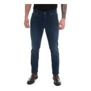 Slimfit-jeans Fay , Blue , Heren
