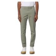 Cropped Trousers Fay , Green , Heren