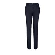Slim Fit Jeans 2-Biz , Black , Dames