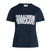 Eenvoudige Trenda P Tops T-Shirt Mads Nørgaard , Blue , Dames