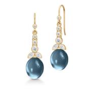 Oorbellen Julie Sandlau , Blue , Dames