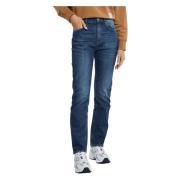 Hoge taille 5-pocket jeans Department Five , Blue , Dames