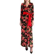 Maxi jurken Doris S , Black , Dames