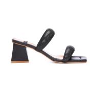 Heeled Mules Angel Alarcon , Black , Dames