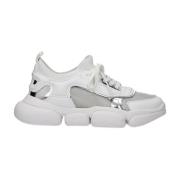 Low-Top Sneakers met Oversized Sole Moncler , White , Dames