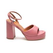 High Heel Sandals Angel Alarcon , Pink , Dames