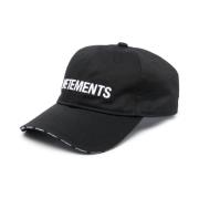 Iconische Logo CAP Vetements , Black , Dames