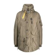 Toubre Gewatteerde Parka met Capuchon Parajumpers , Green , Heren