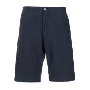 Katoenen shorts met zakken Incotex , Blue , Heren