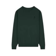 Sweatshirt Apnee , Green , Heren