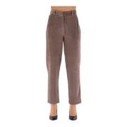 Slim-fit Trousers Circolo 1901 , Brown , Dames