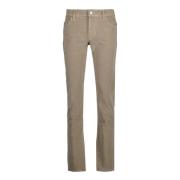 Moderne Slim-Fit Broek Jacob Cohën , Beige , Heren