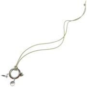 Pre-owned Metal necklaces Hermès Vintage , Beige , Dames
