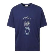 T-Shirts Drole de Monsieur , Blue , Heren