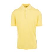 Polo t-shirt Fedeli , Yellow , Heren