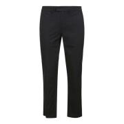 Blauwe Katoenmix Chinos Broek Dondup , Blue , Heren