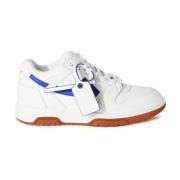 Witte Leren Sneakers Off White , White , Heren