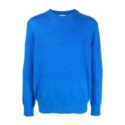 `Arrow` Gebreide Crew-Neck Sweater Off White , Blue , Heren