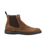 Chelsea Boots Brioni , Brown , Heren