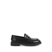Alex W Penny Loafers - Zwart Vagabond Shoemakers , Black , Dames