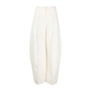 Wijde broek Jacquemus , White , Dames