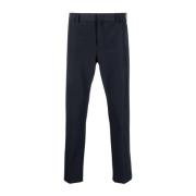 Cropped Trousers PT Torino , Blue , Heren