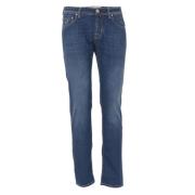 Super Slim Fit Jeans - Maat 34, Kleur: Donkerblauw Jacob Cohën , Blue ...