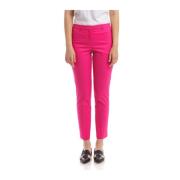 Cropped Trousers Seventy , Pink , Dames