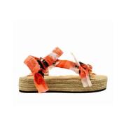 Flat Sandals Arizona Love , Orange , Dames