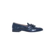 Glanzende mocins met pompoms Fratelli Rossetti , Blue , Heren