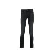 George Slim-fit Jeans voor Heren Dondup , Black , Heren