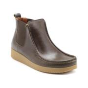 Chelsea Boots Nature Footwear , Green , Dames