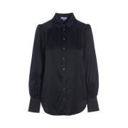 Blouse met volumineuze mouwen - CADCE-Black Dea Kudibal , Black , Dame...