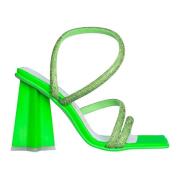 Sandalen met hoge hakken Chiara Ferragni Collection , Green , Dames