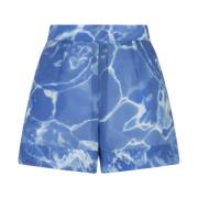 Short Shorts Stella Jean , Blue , Dames