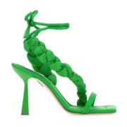 High Heel Sandals Sebastian Milano , Green , Dames