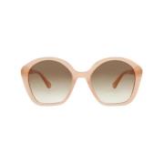 Pre-owned Plastic sunglasses Chloé Pre-owned , Pink , Dames