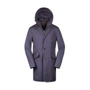 Parka Moorer , Blue , Heren