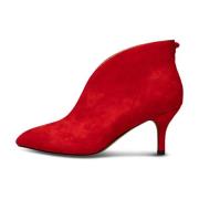 Valentine Heel Suède Laarzen - Fire Red Shoe the Bear , Red , Dames