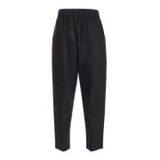 Wide Trousers Laneus , Black , Heren