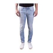 Slim-fit Upgrade Jeans voor Heren Dondup , Blue , Heren