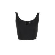 Top bustier zwart Elisabetta Franchi , Black , Dames